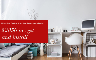 GL50 Super Energy Efficient High Wall Mounted Heat Pump – Special Offer