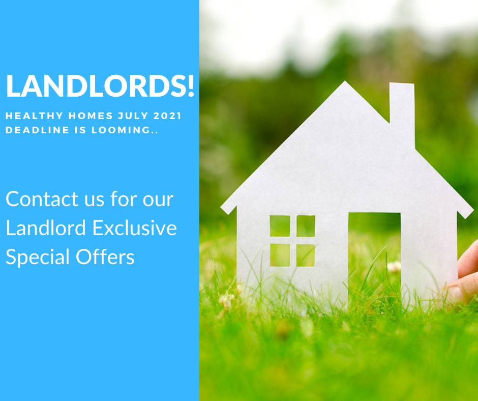 healthy homes special offers for landlords